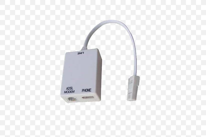 Adapter DSL Filter Electronics, PNG, 560x547px, Adapter, Asymmetric Digital Subscriber Line, Cable, Digital Subscriber Line, Dsl Filter Download Free