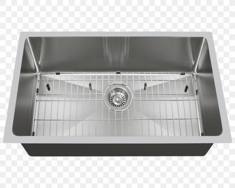 Kitchen Sink MR Direct Stainless Steel Tap, PNG, 1000x800px, Sink, Bathroom Sink, Bowl, Bowl Sink, Brushed Metal Download Free