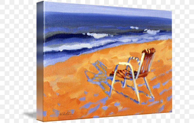 Painting Art Beach Acrylic Paint Gallery Wrap, PNG, 650x518px, Painting, Acrylic Paint, Adirondack Chair, Art, Art Museum Download Free