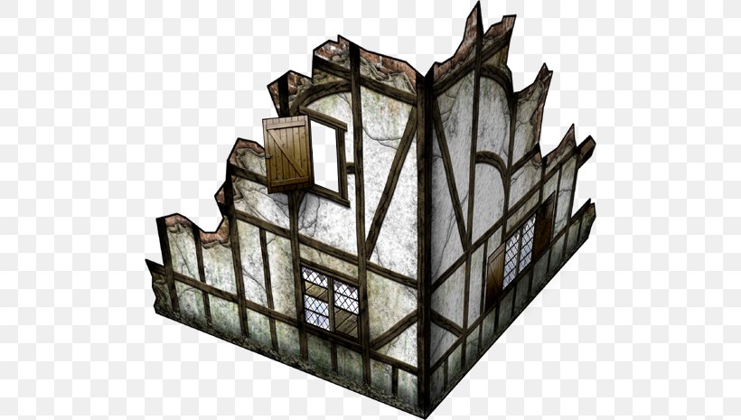 Paper Model Building Ruins Scale Models, PNG, 500x465px, Paper, Building, Card Stock, Game, Hobby Download Free