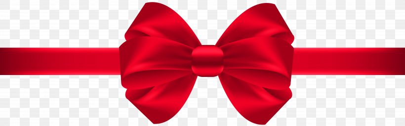 Red Ribbon Bow Tie Silk, PNG, 8000x2514px, Red, Blue, Color, Fototapeta, Lazo Download Free