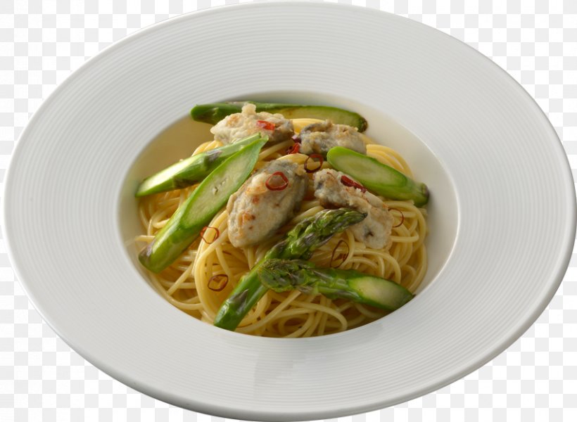 Spaghetti Aglio E Olio Taglierini Chinese Noodles Carbonara Vegetarian Cuisine, PNG, 850x622px, Spaghetti Aglio E Olio, Asian Food, Capellini, Carbonara, Chinese Cuisine Download Free