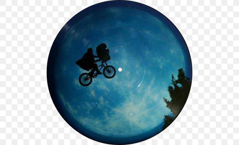 E.T. The Extra-Terrestrial Soundtrack Phonograph Record Over The Moon Album, PNG, 500x500px, Watercolor, Cartoon, Flower, Frame, Heart Download Free