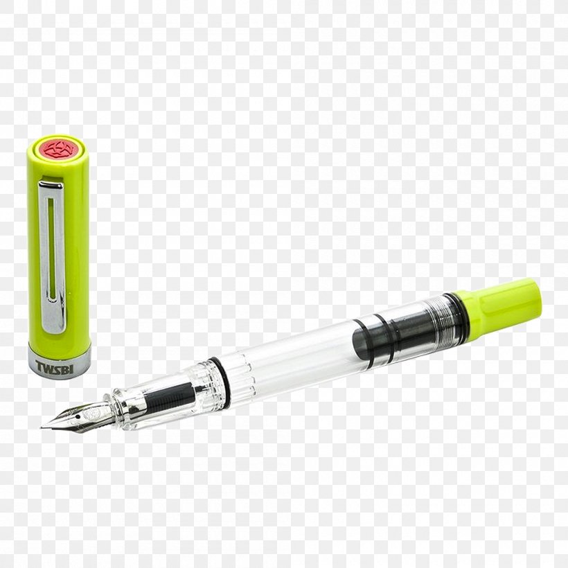 TWSBI ECO Fountain Pen Pens Nib Fountain Pen Ink, PNG, 1000x1000px, Fountain Pen, Ballpoint Pen, Desk, Fountain Pen Ink, Green Download Free