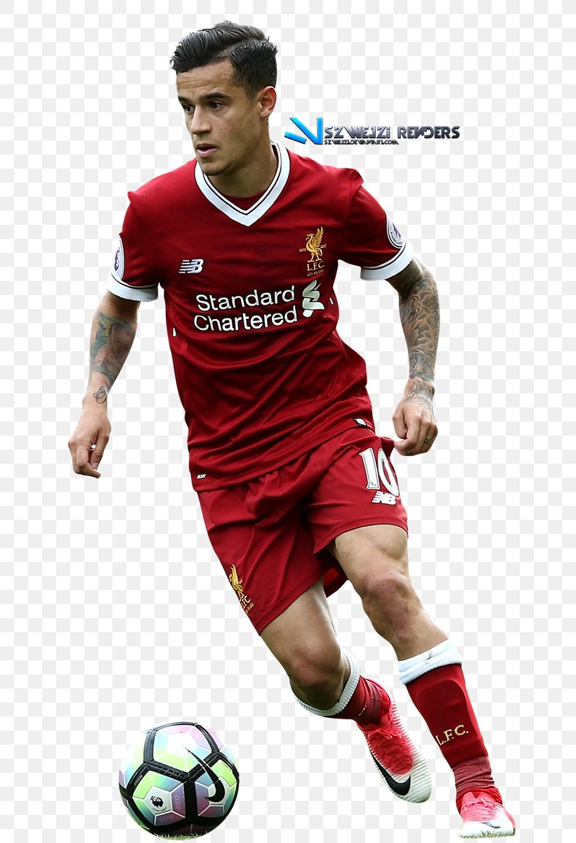 Philippe Coutinho Liverpool F.C. Jersey FC Barcelona Football Player, PNG, 666x1200px, Philippe Coutinho, Ball, Daniel Sturridge, Fc Barcelona, Fifpro Download Free