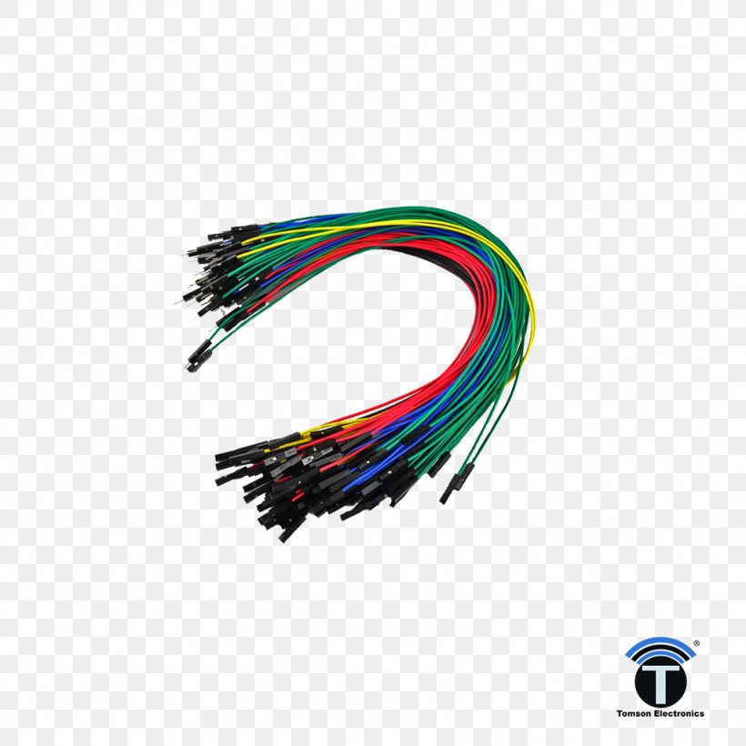 Wire Electrical Cable Network Cables Tomson Electronics Electrical Connector, PNG, 1024x1024px, Wire, Arduino, Cable, Cable Management, Computer Network Download Free