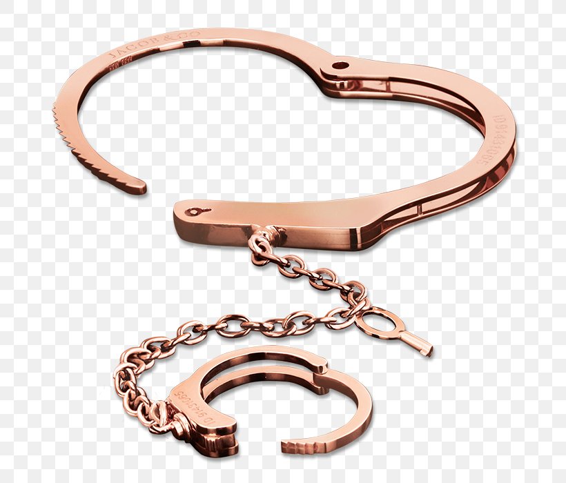 Bracelet Handcuffs Jacob & Co Gold, PNG, 700x700px, Bracelet, Body Jewellery, Body Jewelry, Chain, Copper Download Free