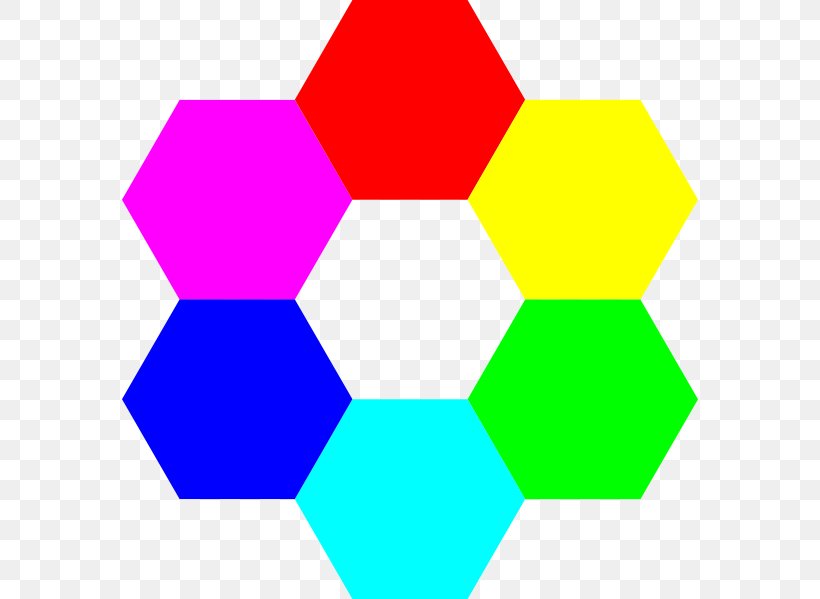 Color Hexagon Triangle Clip Art, PNG, 576x599px, Color, Area, Free Content, Hexagon, Hexagonal Tiling Download Free