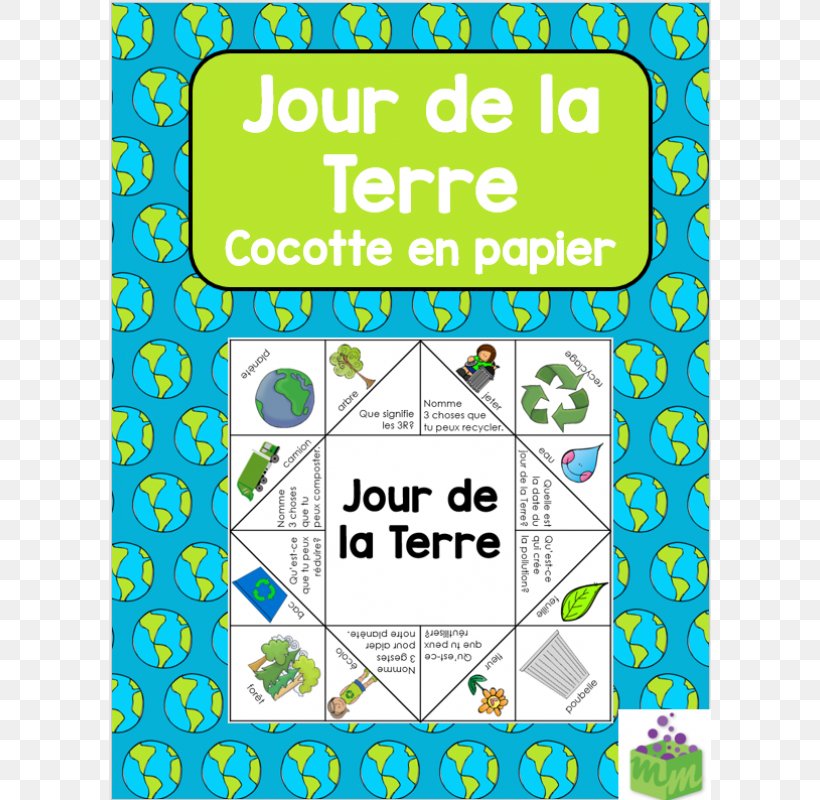 Earth Day Paper Fortune Teller Cooties School, PNG, 800x800px, Earth, Area, Classroom, Cooties, Earth Day Download Free