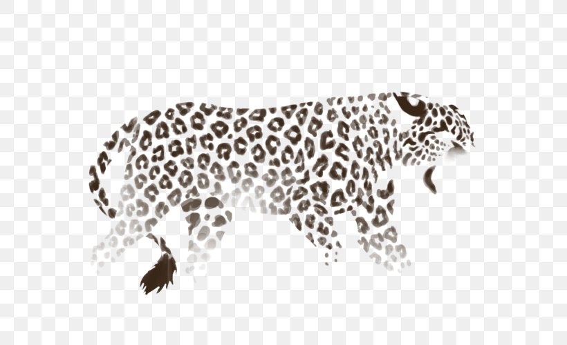 Snow Leopard Jaguar Cheetah Lion, PNG, 640x500px, Leopard, Animal Figure, Beetlejuice, Big Cats, Black And White Download Free