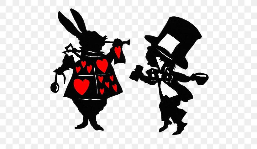 White Rabbit Alice's Adventures In Wonderland Mad Hatter Cheshire Cat Queen Of Hearts, PNG, 564x475px, White Rabbit, Alice In Wonderland, Alice S Adventures In Wonderland, Black And White, Caterpillar Download Free