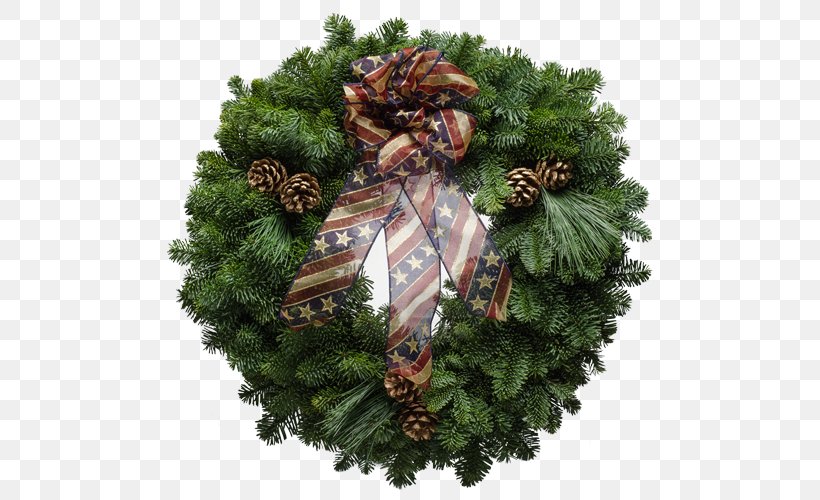 Wreath Christmas Day Garland Christmas Ornament United States, PNG, 500x500px, Wreath, Christmas Day, Christmas Decoration, Christmas Ornament, Color Download Free