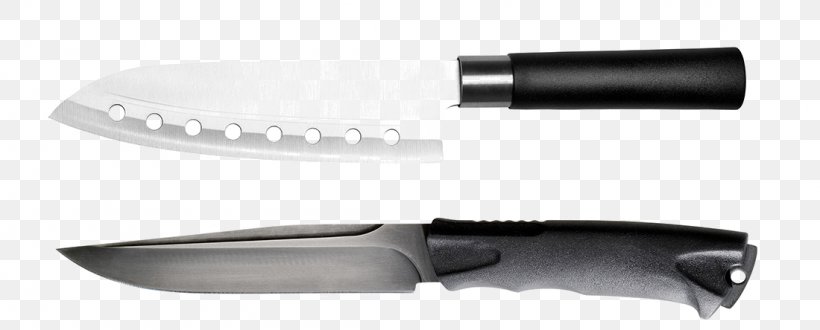 Bowie Knife Hunting Knife Utility Knife Kitchen Knife, PNG, 1100x444px, Bowie Knife, Black And White, Blade, Chefs Knife, Cold Weapon Download Free