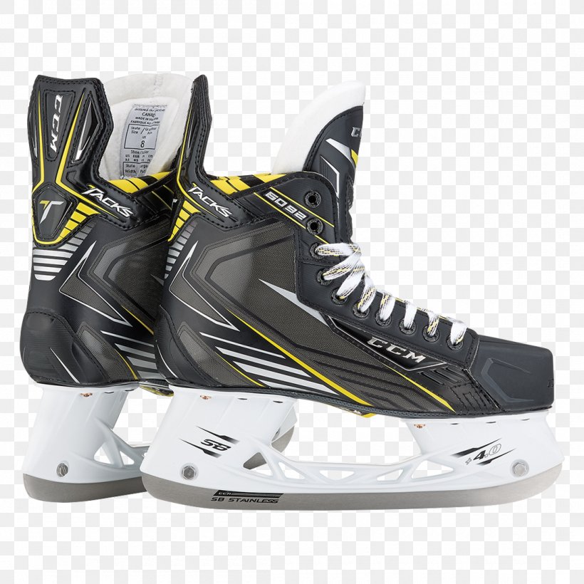 CCM Hockey Ice Skates Junior Ice Hockey Hockey Sticks, PNG, 1100x1100px, Ccm Hockey, Athletic Shoe, Black, Cross Training Shoe, Footwear Download Free