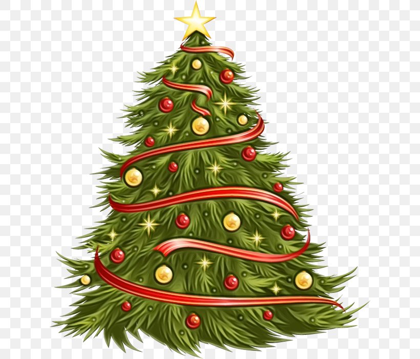 Christmas Tree, PNG, 626x700px, Watercolor, Christmas, Christmas Decoration, Christmas Ornament, Christmas Tree Download Free