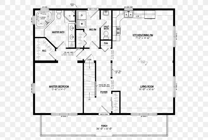 House Plan Floor Plan Log Cabin, PNG, 3300x2220px, House Plan, Area, Cottage, Diagram, Drawing Download Free