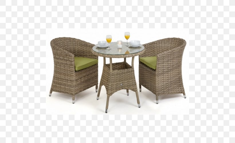 Table Garden Furniture Rattan Wicker, PNG, 500x500px, Table, Bench, Bistro, Chair, Couch Download Free