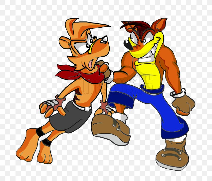 Ty The Tasmanian Tiger Crash Bandicoot: The Wrath Of Cortex Crash Bandicoot: Warped Crash Team Racing Crunch Bandicoot, PNG, 700x700px, Ty The Tasmanian Tiger, Animal, Art, Bandicoot, Boss Download Free