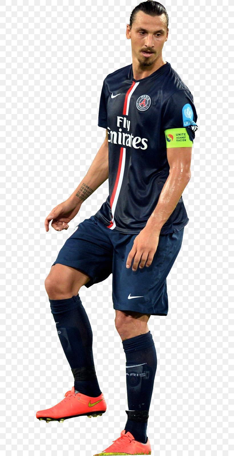 Zlatan Ibrahimović Paris Saint-Germain F.C. Protective Gear In Sports Shoe, PNG, 568x1600px, Zlatan Ibrahimovic, Footwear, Jersey, Joint, Knee Download Free