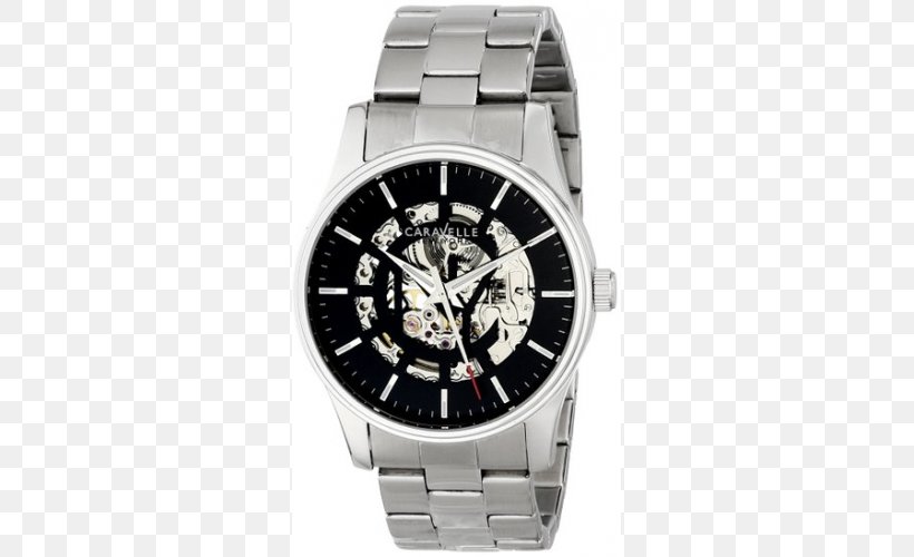 Amazon.com Automatic Watch Bulova Jewellery, PNG, 500x500px, Amazoncom, Automatic Watch, Bracelet, Brand, Bulova Download Free