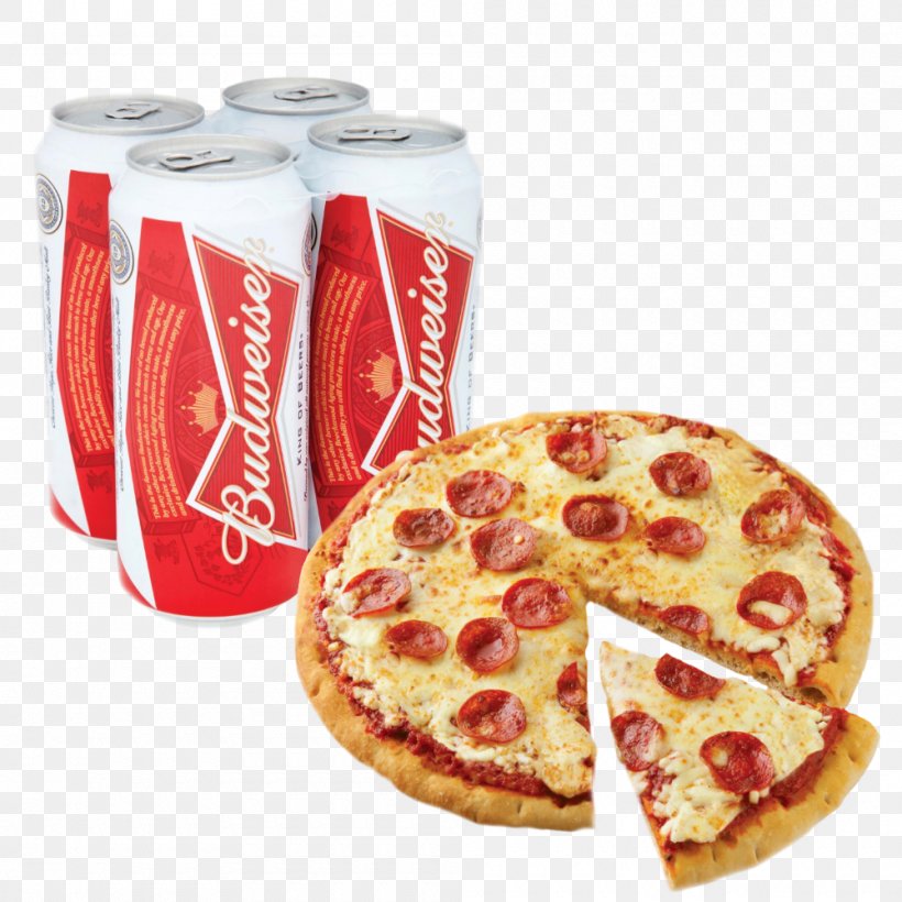 Budweiser Coca-Cola Beer Fizzy Drinks Pizza, PNG, 1000x1000px, Budweiser, Beer, Beer Brewing Grains Malts, Bread, Cocacola Download Free