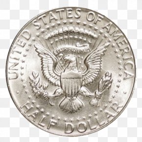 Kennedy Half Dollar - Coin Jewellery Silver Necklace Ring PNG