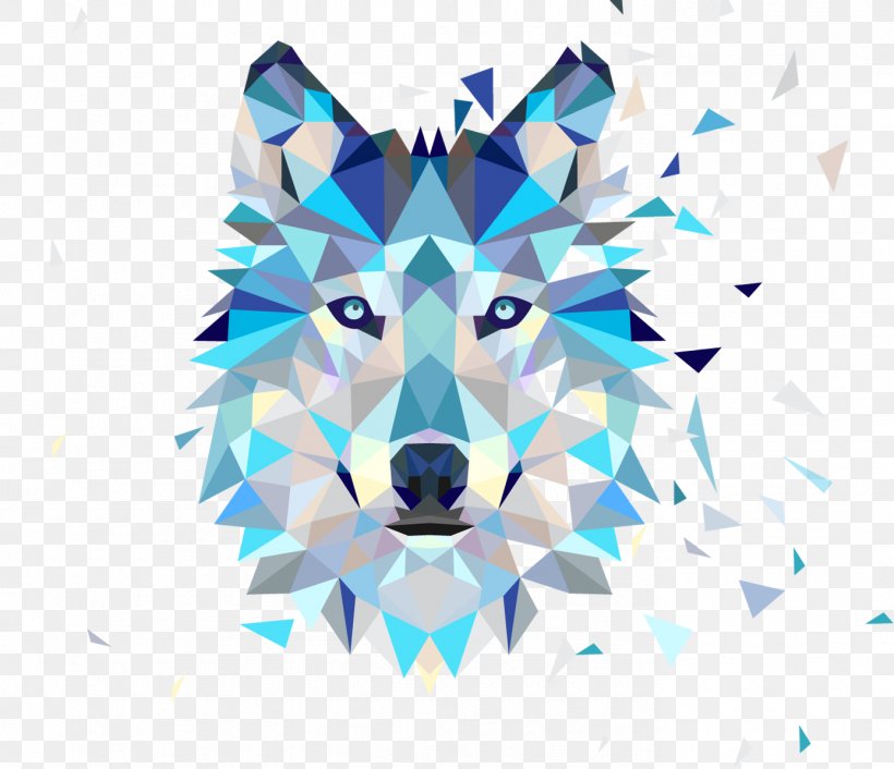 Dog Wolf, PNG, 1387x1195px, Dog, Animal, Art, Canidae, Geometry Download Free