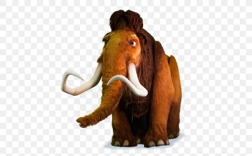 Manfred Scrat Sid Woolly Mammoth Ice Age, PNG, 500x508px, Manfred, African Elephant, Elephants And Mammoths, Film, Fossil Download Free