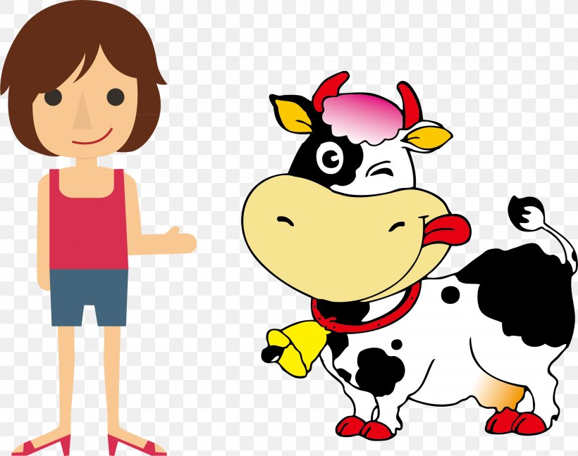 Dairy Cattle Business Illustration, PNG, 2292x1812px, Cattle, Area, Artwork, Business, Cartoon Download Free