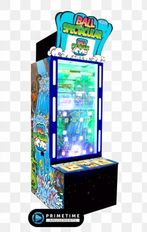Dispensing Ball - Arcade Game Redemption Game Namco Amusement Arcade Pinball PNG