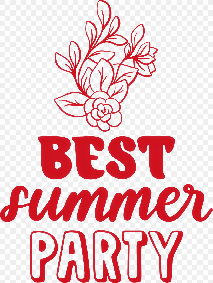 Best Summer Party Summer, PNG, 2256x3000px, Summer, Flower, Line, Logo, Meter Download Free
