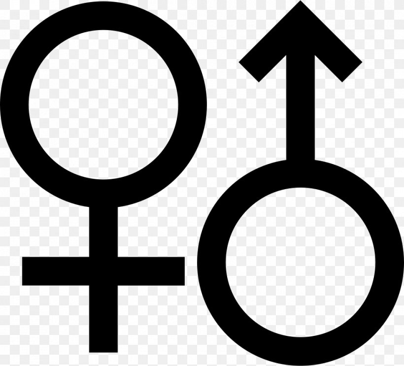 Gender Symbol Clip Art Gender Symbol, PNG, 980x888px, Gender, Area, Black And White, Brand, Gender Equality Download Free