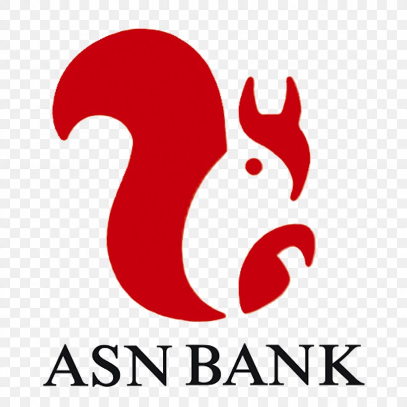 Logo ASN Bank De Volksbank Squirrel, PNG, 1024x1024px, Logo, App Store, Area, Artwork, Asn Bank Download Free