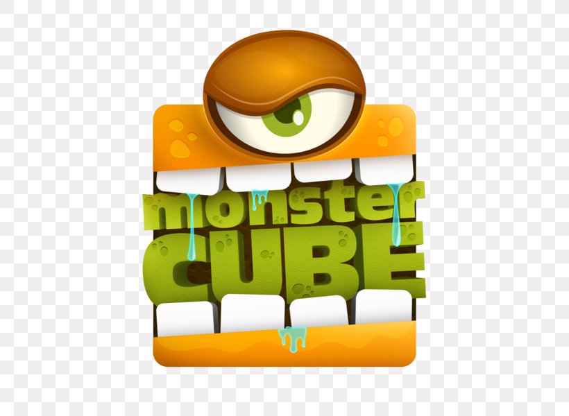 Logo Monster Cube Bejeweled Graphic Design, PNG, 600x600px, Logo, Android, Bejeweled, Brand, Game Download Free