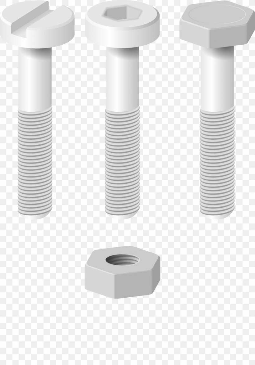 Screw Bolt Nut Clip Art, PNG, 1167x1675px, Screw, Bolt, Clamp, Clipon Nut, Cylinder Download Free