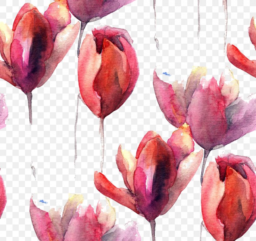 Tulip Watercolor Painting Flower Illustration, PNG, 999x942px, Tulip, Can Stock Photo, Daffodil, Flower, Flowering Plant Download Free