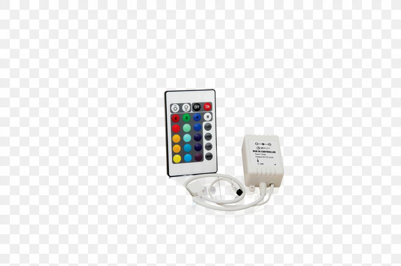 Light-emitting Diode RGB Color Model Controller Remote Controls, PNG, 955x635px, Lightemitting Diode, Battery Charger, Color, Controller, Electronics Download Free