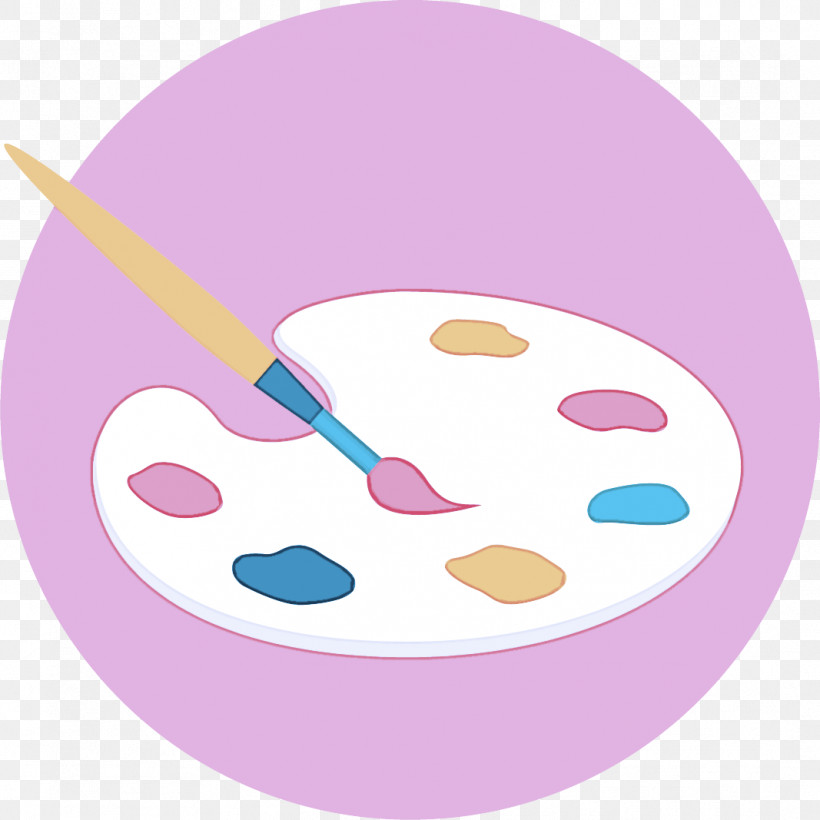 Pink Palette Painting Circle Food, PNG, 1067x1067px, Pink, Circle, Dish, Food, Painting Download Free