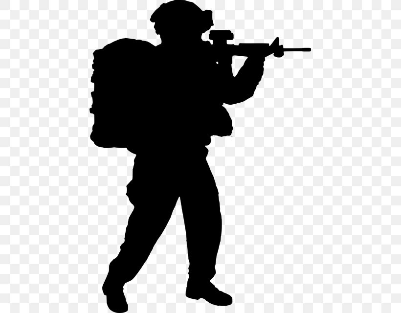 Soldier Military Army Infantry, PNG, 453x640px, Soldier, Army, Black And White, Infantry, Joint Download Free