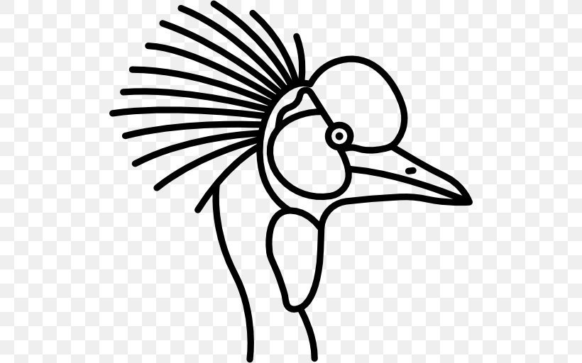 Bird Clip Art, PNG, 512x512px, Bird, Artwork, Beak, Black And White, Face Download Free