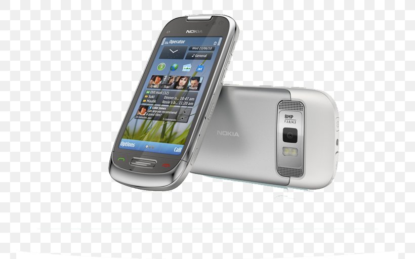 Smartphone Feature Phone Nokia C7-00 Nokia Phone Series Nokia 500, PNG, 755x512px, Smartphone, Android, Cellular Network, Communication Device, Electronic Device Download Free