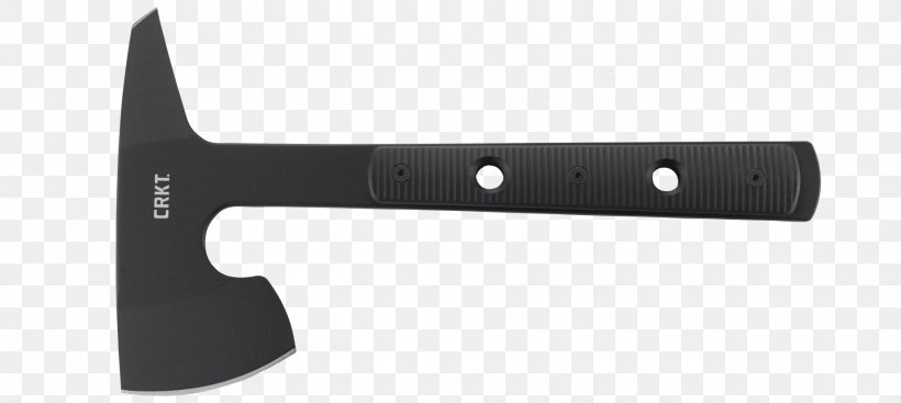 Columbia River Knife & Tool Tomahawk Axe CRKT Woods Chogan T-Hawk 2730, PNG, 1840x824px, Knife, Axe, Black, Blade, Cold Weapon Download Free