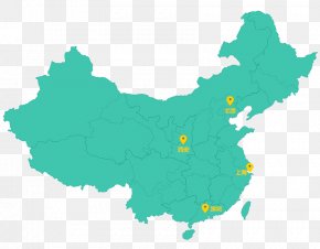 Aboutus - Flag Of China Vector Map PNG