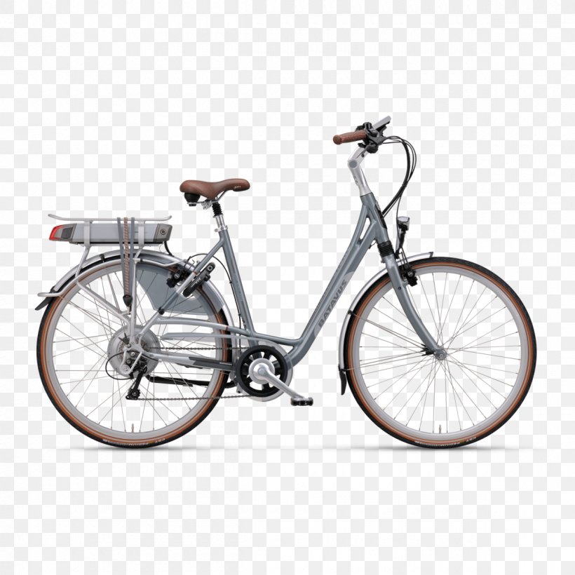 Giant Bicycles Electric Bicycle Hybrid Bicycle Batavus, PNG, 1200x1200px, Bicycle, Batavus, Bicycle Accessory, Bicycle Drivetrain Part, Bicycle Frame Download Free