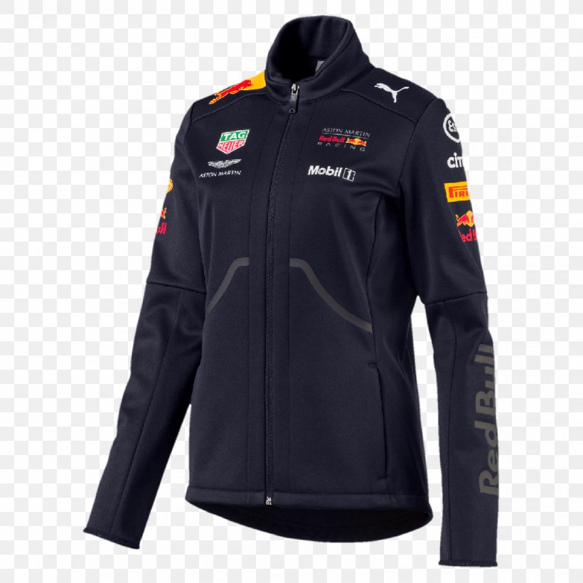 Red Bull Racing Scuderia Ferrari T-shirt Formula 1 Jacket, PNG, 1020x1020px, Red Bull Racing, Black, Brand, Clothing, Coat Download Free