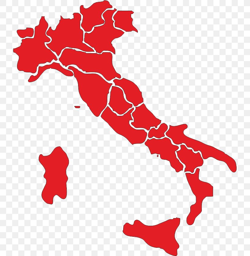 Regions Of Italy Royalty-free Map, PNG, 734x838px, Regions Of Italy, Area, Black And White, Business, Carta Geografica Download Free