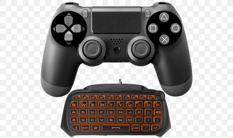 Computer Keyboard PlayStation 4 DualShock Game Controllers, PNG, 555x484px, Computer Keyboard, All Xbox Accessory, Analog Stick, Dualshock, Dualshock 4 Download Free