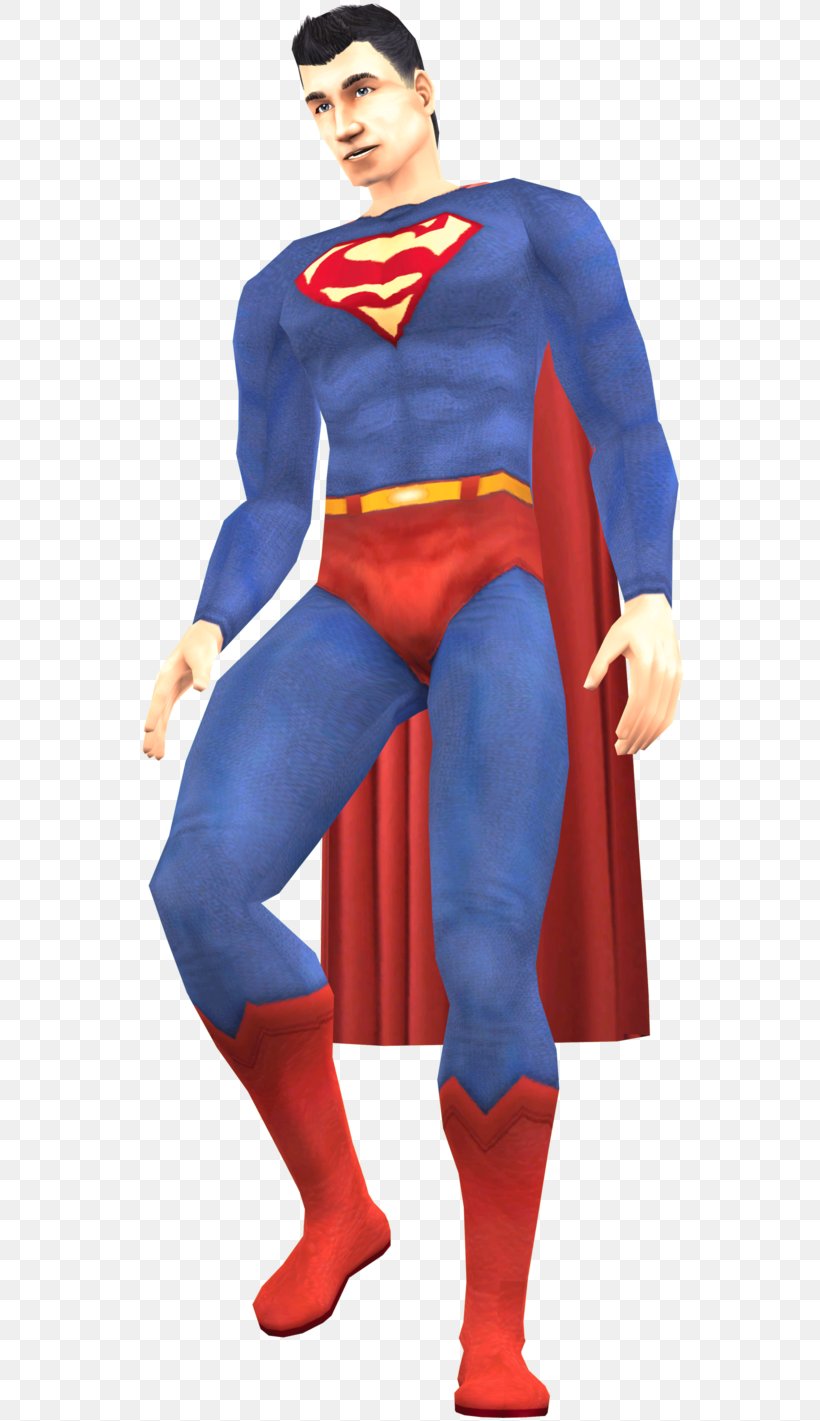 Costume Superman Electric Blue, PNG, 561x1421px, Costume, Electric Blue, Fictional Character, Outerwear, Superhero Download Free