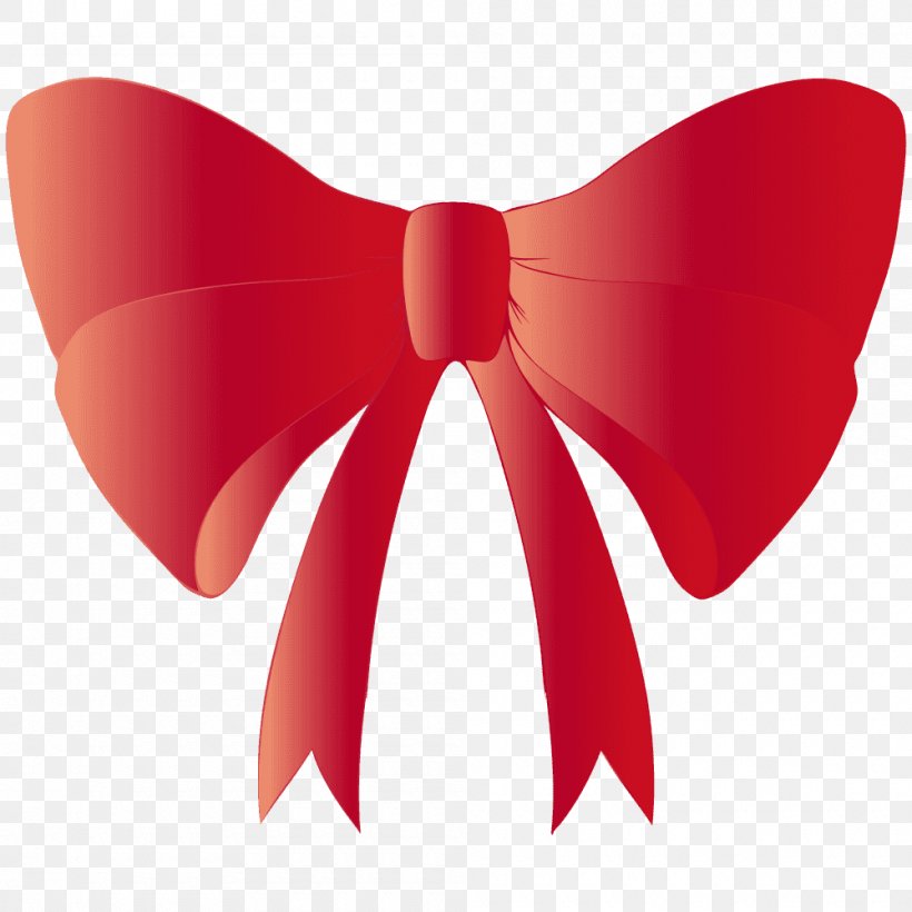Illustration Red Ribbon Illustrator Design, PNG, 1000x1000px, Red, Aqua, Butterfly, Gift, Grey Download Free