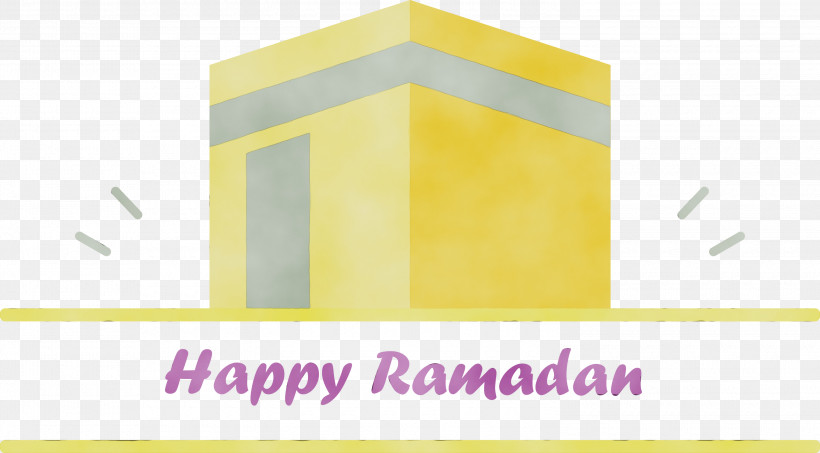 Logo Font Paper Yellow Line, PNG, 3000x1659px, Ramadan, Geometry, Line, Logo, Mathematics Download Free